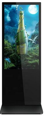 LED Рекламен Дисплеј 2K 43-INCH Држач за под ANDROID – TOUCH SCREEN