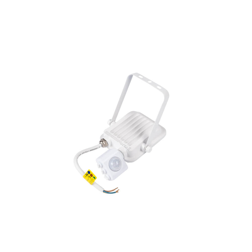 Led SMD Рефлектор БЕЛ 10W 900Lm AC220-240V 90° IP65 2700K + SENSOR