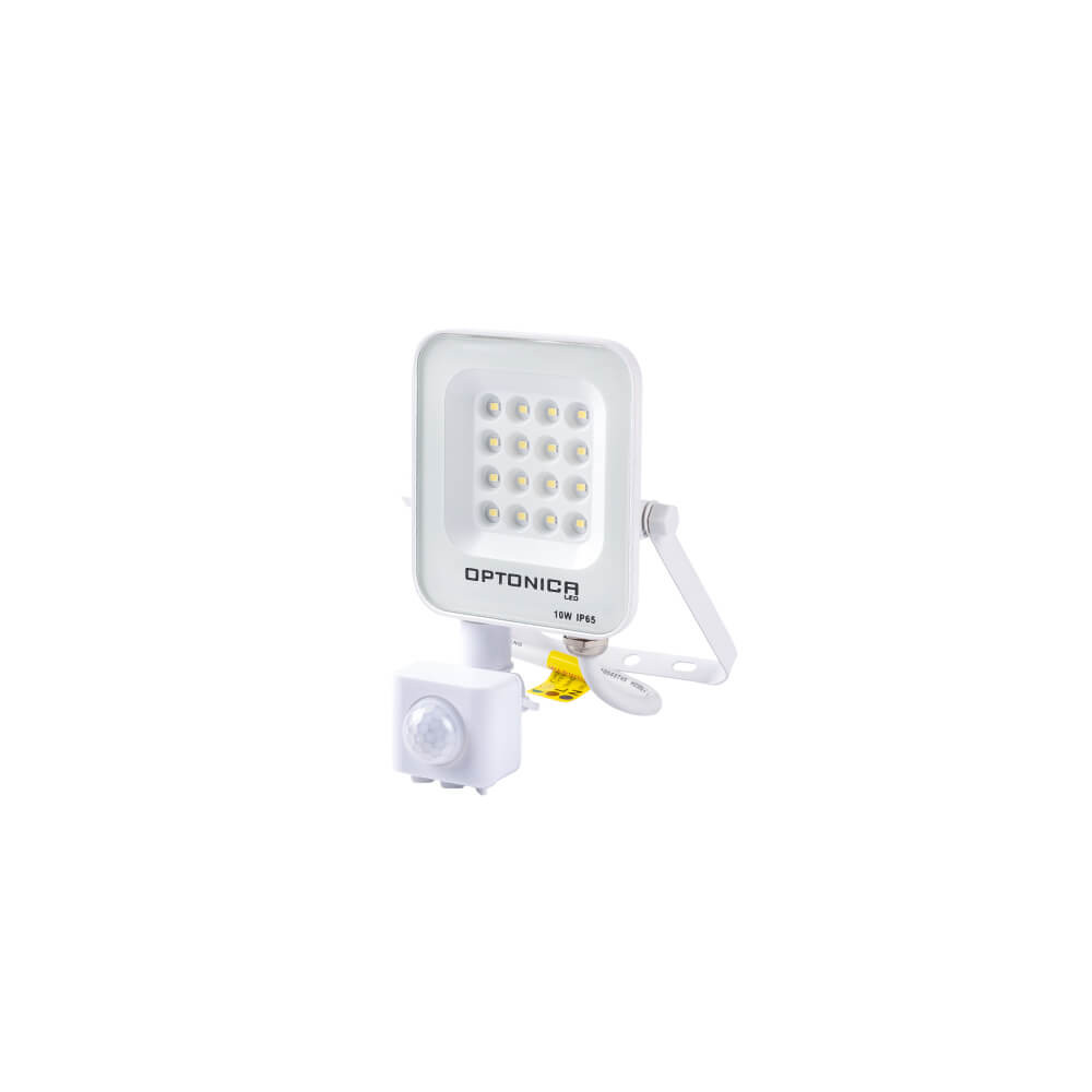 Led SMD Рефлектор БЕЛ 10W 900Lm AC220-240V 90° IP65 2700K + SENSOR