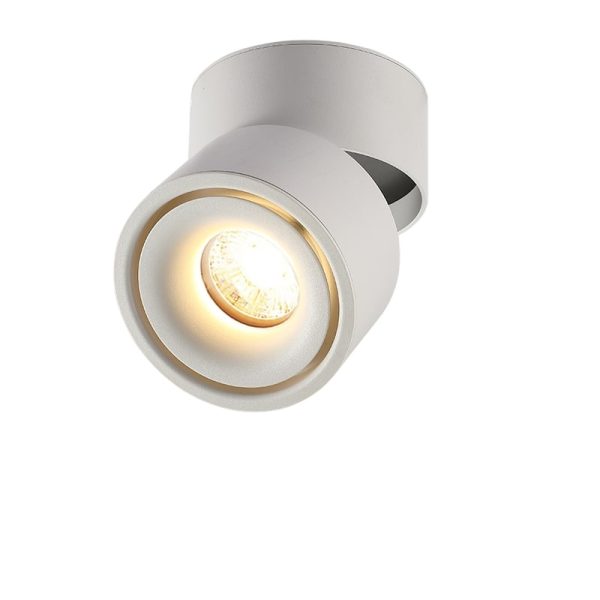 LED Спот Надграден 12W Бел 4000K BRIDGELUX-CHIP ПОДЕСУВАЧКИ