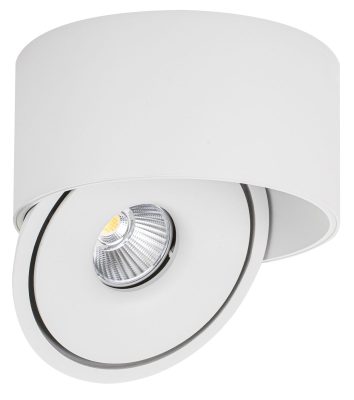 LED COB Светилка 30W Округла Ротативна Бела - BRIDGELUX