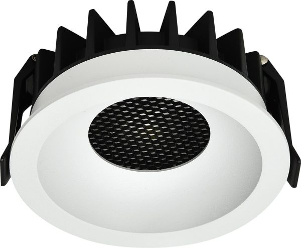 LED COB Светилка 15W CCT Округла Бела – BRIDGELUX