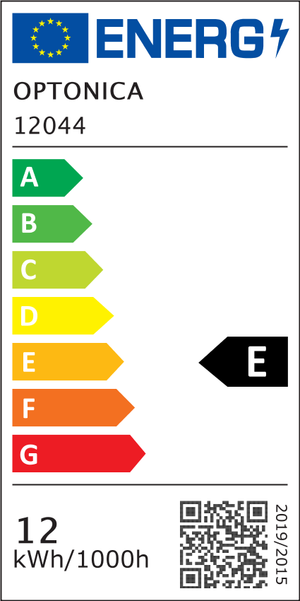 LED COB Надргадна Светилка 12W Округла Бела