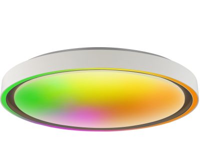 LED ПЛАФОЊЕРКА СВЕТИЛКА 40W+RGB10W БЕЛА 3CCT-МЕМОРИЈА + ДАЛЕЧИНСКО