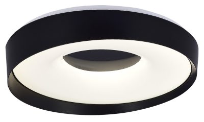LED ПЛАФОЊЕРКА СВЕТИЛКА ЦРНА 36W 3CCT-МЕМОРИЈА + ДАЛЕЧИНСКО