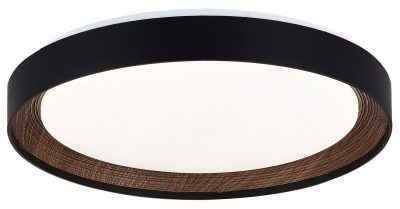 LED ПЛАФОЊЕРКА СВЕТИЛКА ЦРНА/ОРЕВ 36W 3CCT-МЕМОРИЈА + ДАЛЕЧИНСКО