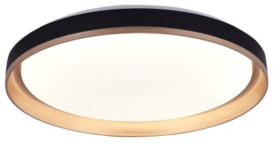 LED ПЛАФОЊЕРКА СВЕТИЛКА ЦРНА/ЗЛАТНА 20W 3CCT-МЕМОРИЈА + ДАЛЕЧИНСКО