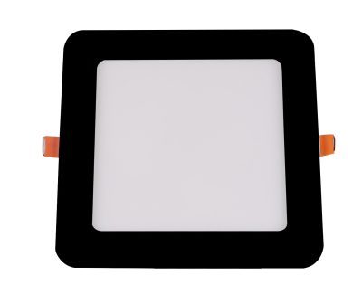 LED Вградлив Слим Модул Квадрат 3CCT ЦРН