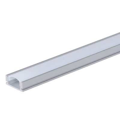 АЛУМИНИУМСКИ ПРОФИЛ ЗА LED ЛЕНТА L=2M СИВ