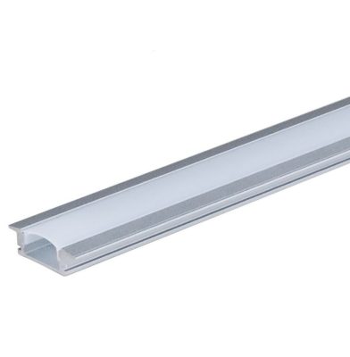 АЛУМИНИУМСКИ ПРОФИЛ ЗА LED ЛЕНТА L=2M СИВ