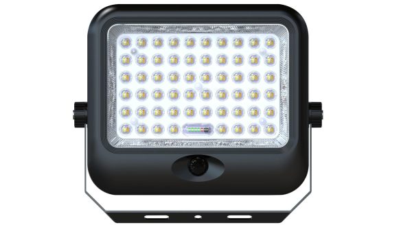 LED Соларен Рефлектор IP65 + СЕНЗОР + Далечински Управувач