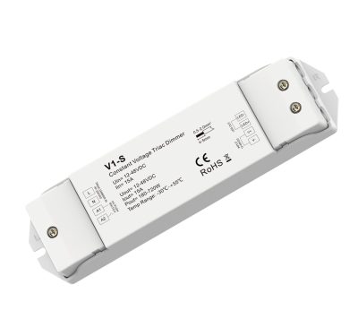 Triac Dimmer DC12-48V 15A*1CH AC100-220V + Pusch Switch