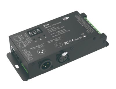 DMX512 TO SPI PIXEL DECODER 5-24VDC DMX512/RDM+RF 2.4G