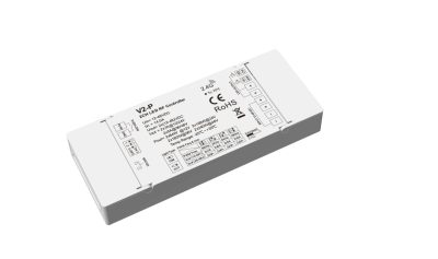 1/2CH DIM OR CCT LED CONTROLLER 12-48VDC V2-P WHITE