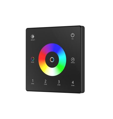 RGB+CCT REMOTE CONTROL 4ZONE TW5-4 BLACK