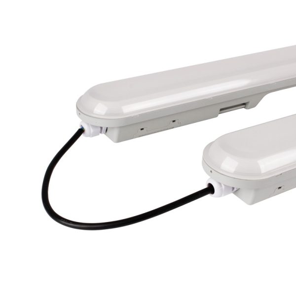 LED Водоотпорно Тело Светилка IP65 120CM 40W 6000K – ПОВРЗУВАЧКО