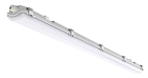 Тело за LED Цевка со Едностран напон T8 2x150cm IP65 со SS Штипки