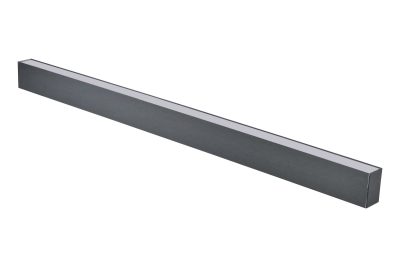 LED Пластична Линиска Светилка 38W 3CCT ЦРНА