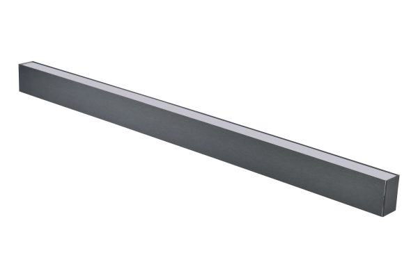 LED Пластична Линиска Светилка 38W 3CCT ЦРНА