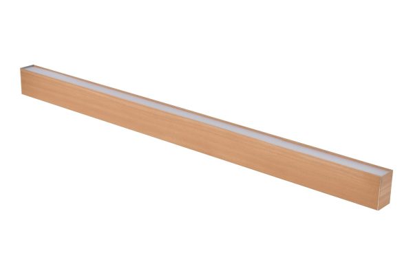 LED Пластична Линиска Светилка 38W 3CCT ДРВО