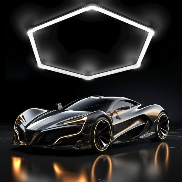 Хексагонален СЕТ Светилки 1HEX 42W Со Аксесоари