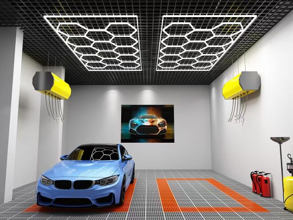 Хексагонален СЕТ Светилки 14HEXS 456W Со Аксесоари