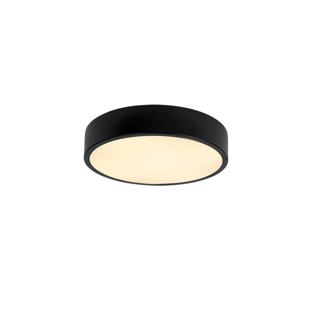 Led ПЛАФОЊЕРКА КРУГ 5630SMD 18W AC175-260V 1350Lm 3000K – ЦРНА