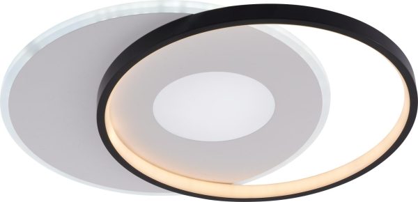 LED ПЛАФОНСКА СВЕТИЛКА 54W/4120LM WH+BK 3000-6000K ДИМАБИЛЕН + ДАЛЕЧИНСКО