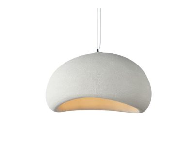 LED ВИСЕЧКА СВЕТИЛКА E27 БЕЛА/СИВА D500