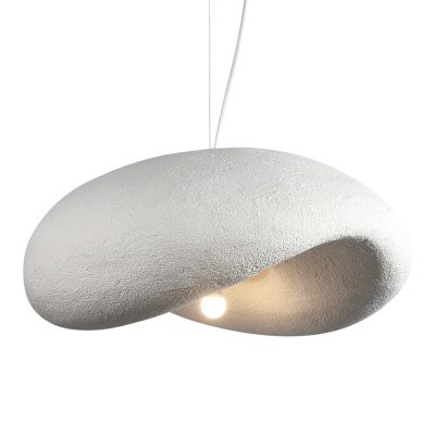 LED ВИСЕЧКА СВЕТИЛКА E27 БЕЛА/СИВА