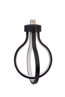 LED ВИСЕЧКА СВЕТИЛКА 12W 3CCT ЦРНА КУТИЈА