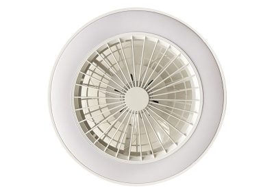 LED ВЕНТИЛАТОР ПЛАФОЊЕРКА 36W/3CCT БЕЛО ТЕЛО + ДАЛЕЧИНСКО