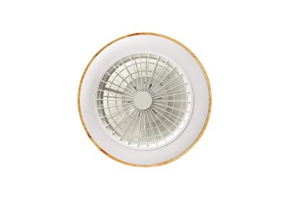 LED ВЕНТИЛАТОР ПЛАФОЊЕРКА 36W/3CCT БЕЛО/ДРВО ТЕЛО + ДАЛЕЧИНСКО
