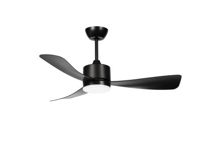 LED ВЕНТИЛАТОР ПЛАФОЊЕРКА 18W/3CCT ЦРНА ТЕЛО + ДАЛЕЧИНСКО