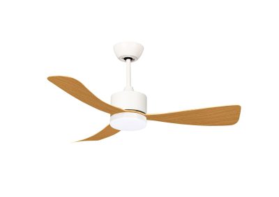 LED ВЕНТИЛАТОР ПЛАФОЊЕРКА 18W/3CCT БЕЛО/ДРВО + ДАЛЕЧИНСКО