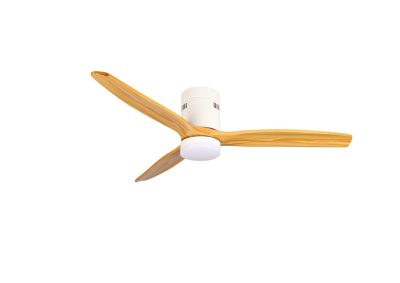 LED ВЕНТИЛАТОР ПЛАФОЊЕРКА 18W/3CCT БЕЛО/ДРВО + ДАЛЕЧИНСКО