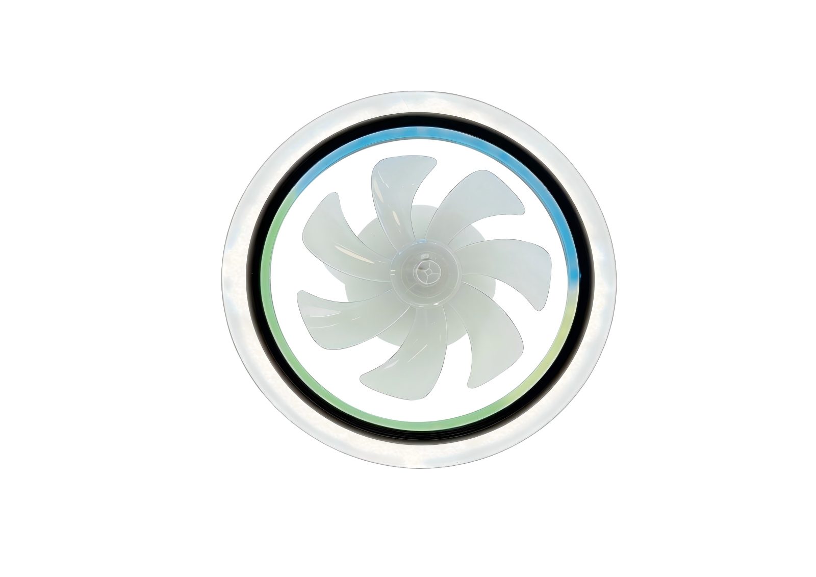 LED ВЕНТИЛАТОР ПЛАФОНСКИ 24W 3CCT БЕЛ + ДАЛЕЧИНСКО