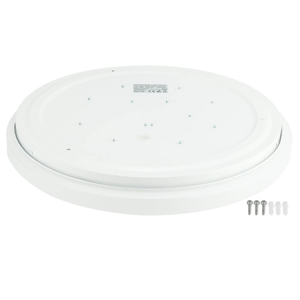 LED таванска светилка 24W CCT DIP-прекинувач IP20 мат капак