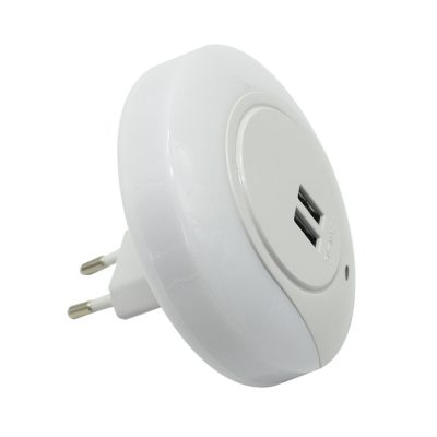 ДЕТСКА ИГРАЧКА СВЕТИЛКА СО СЕНЗОР НОЌНА ЛАМБА AUTO-ON/OFF 2XUSB 0.5W