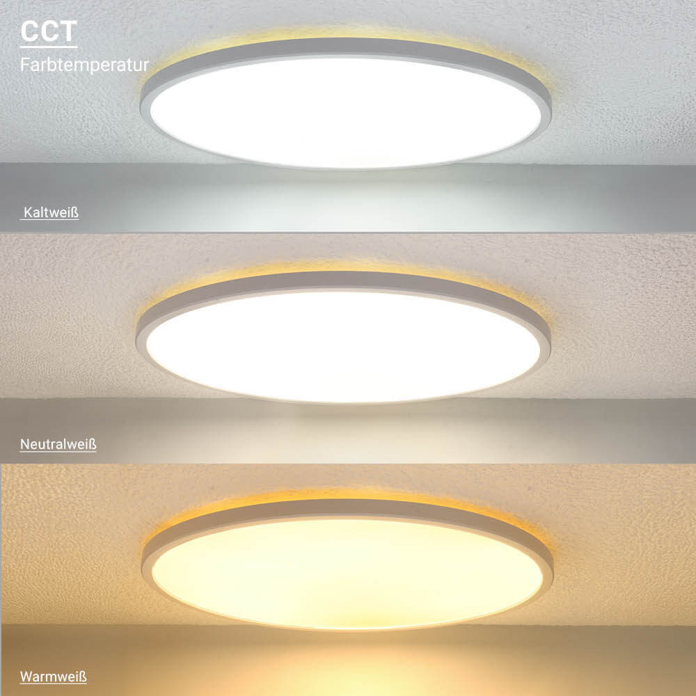 Led ПЛАФОНСКО СВЕТЛО БЕЛО ТЕЛО 18W CCT+RGB 32W RGB + CCT