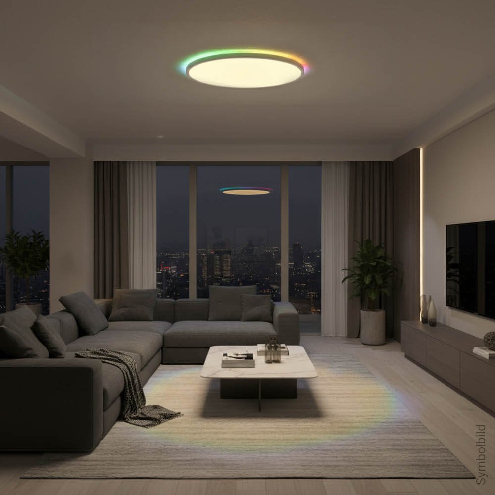 Led ПЛАФОНСКО СВЕТЛО БЕЛО ТЕЛО 18W CCT+RGB 32W RGB + CCT