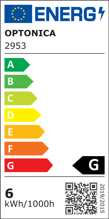 Led БЕКЛИТ ВГРАДЛИВ ПАНЕЛ КРУГ 6W ТОПЛО БЕЛО