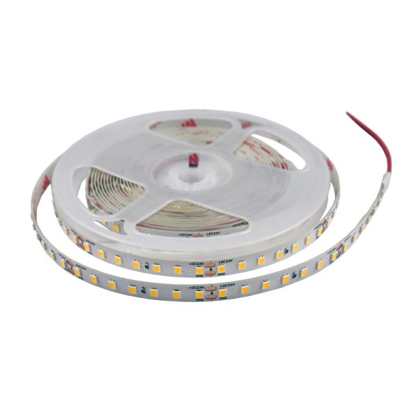 LED ЛЕНТА 2835 24V 126LED/M 10W/M RA80 5M/РОЛНА 4000K – IP20