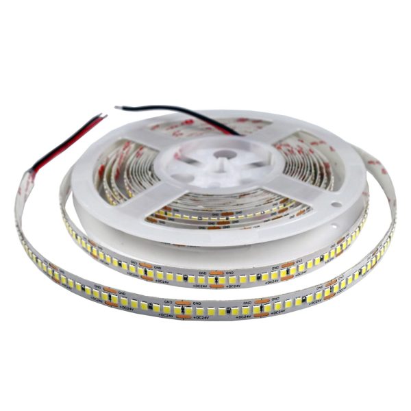 LED ЛЕНТА 2835 24V 238LED/M 18W/M RA80 5M/РОЛНА 6000K – IP20