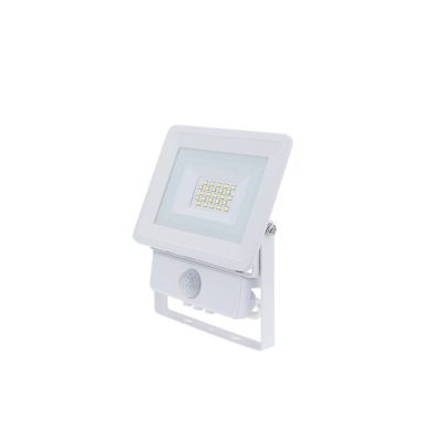 LED SMD РЕФЛЕКТОР БЕЛ 20W AC170-265V 100° IP65 2700K – СО СЕНЗОР