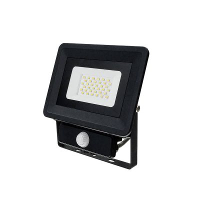 LED SMD РЕФЛЕКТОР ЦРН 30W AC170-265V 100° IP65 2700K – СО СЕНЗОР