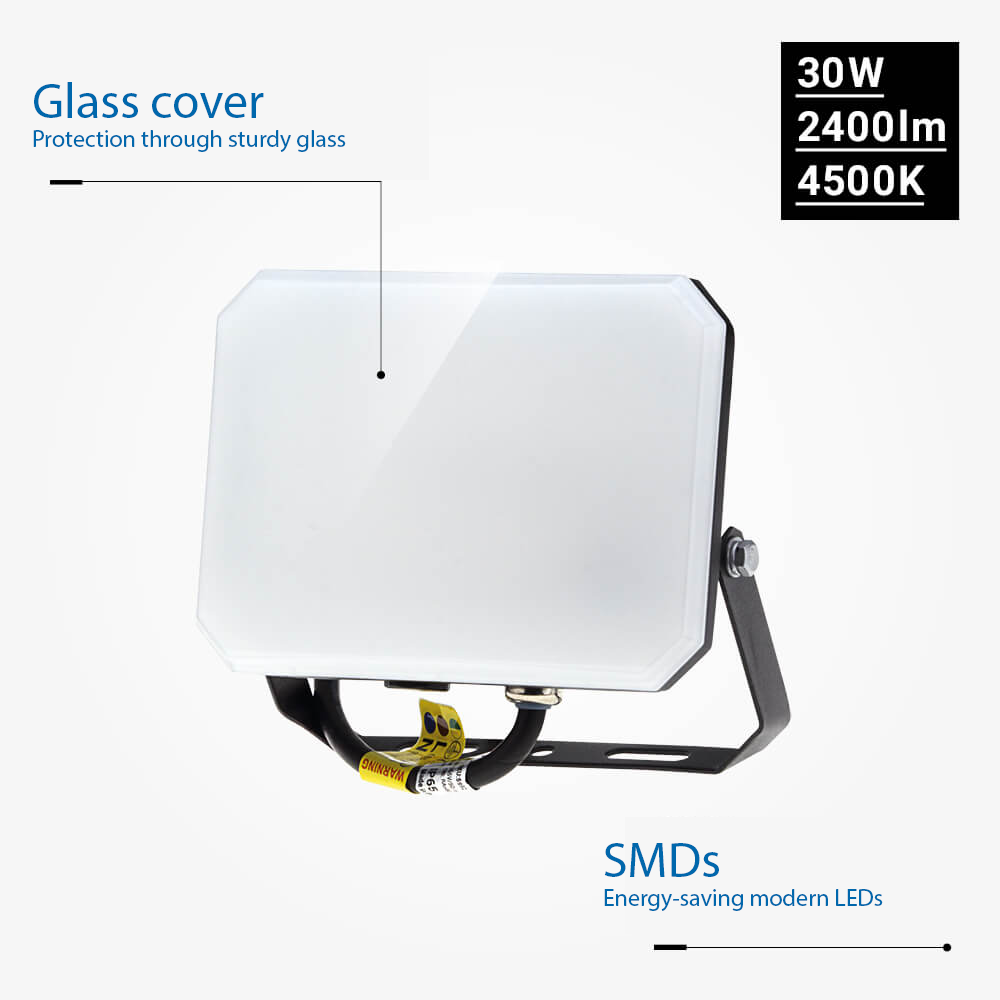 Led МЛЕЧНИ-ЛЕЌИ Рефлектор IP65 30W НЕУТРАЛНО БЕЛО