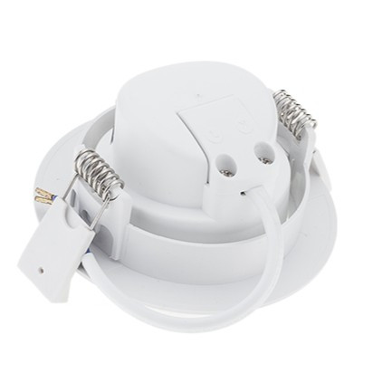 5W Led Cob ВГРАДЛИВ Рефлектор КРУГ РОТАТИВНА AC100-240V 375Lm 2700K