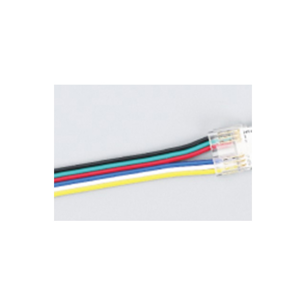 Конектор со Кабел за 10mm COB RGB SKU:4965