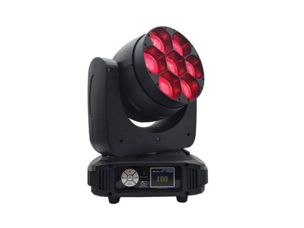 7×40 Led Wash Moving Head RGBW Mixing Color 320W RGB